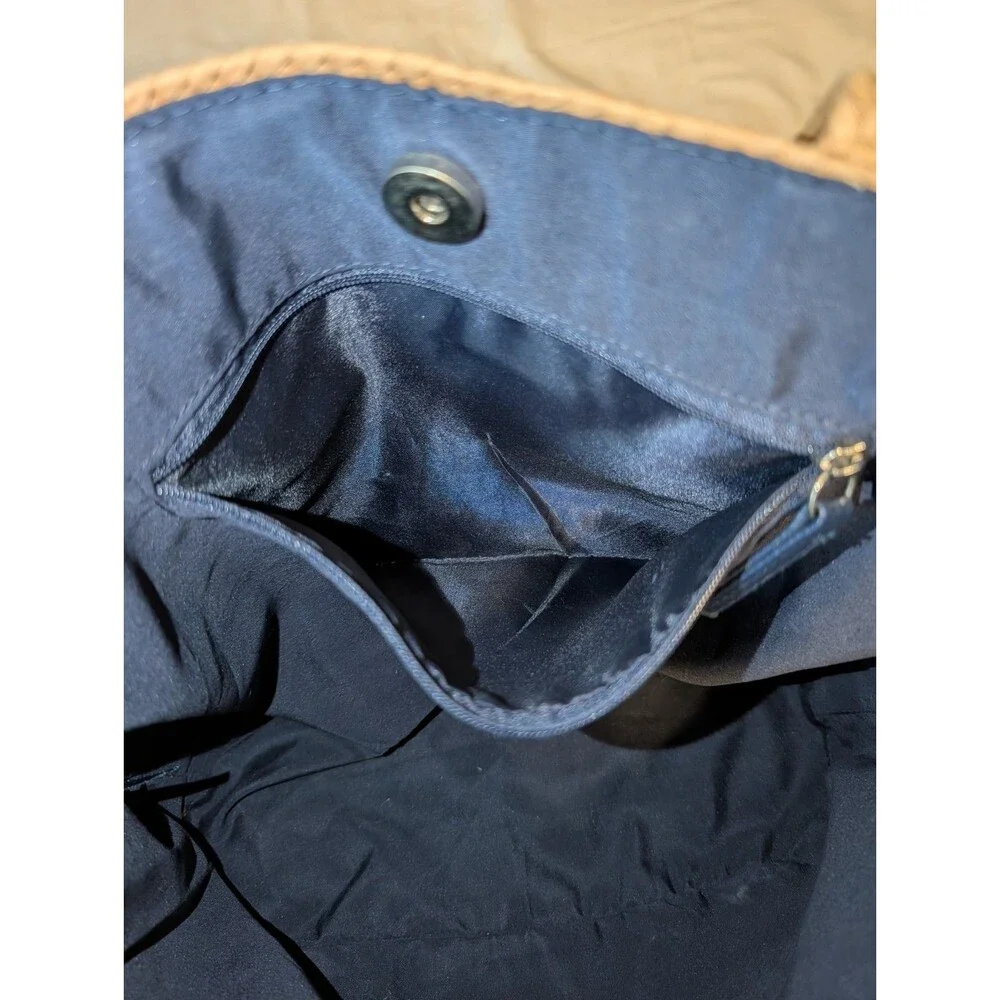 Draper James Beige Medium Tote Bag